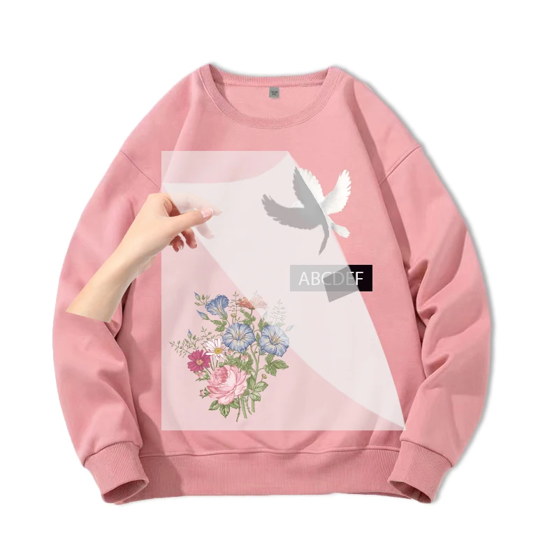 Autocollants personnalisés DTF à repasser sur transfert de chaleur, Logo, images de texte et de portrait, impression de vêtements et de chapeaux, patchs lavables, DIY bricolage