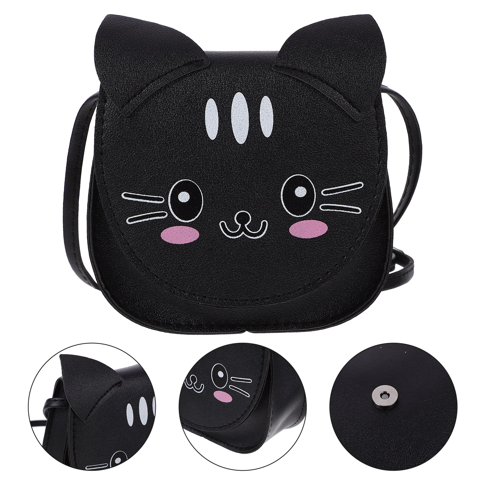 Cartoon Kitten Shoulder Bag Cat Purse Purses for Teens Tote Bags Cute Small Girls Women Preteen Stuff Fashion Gifts