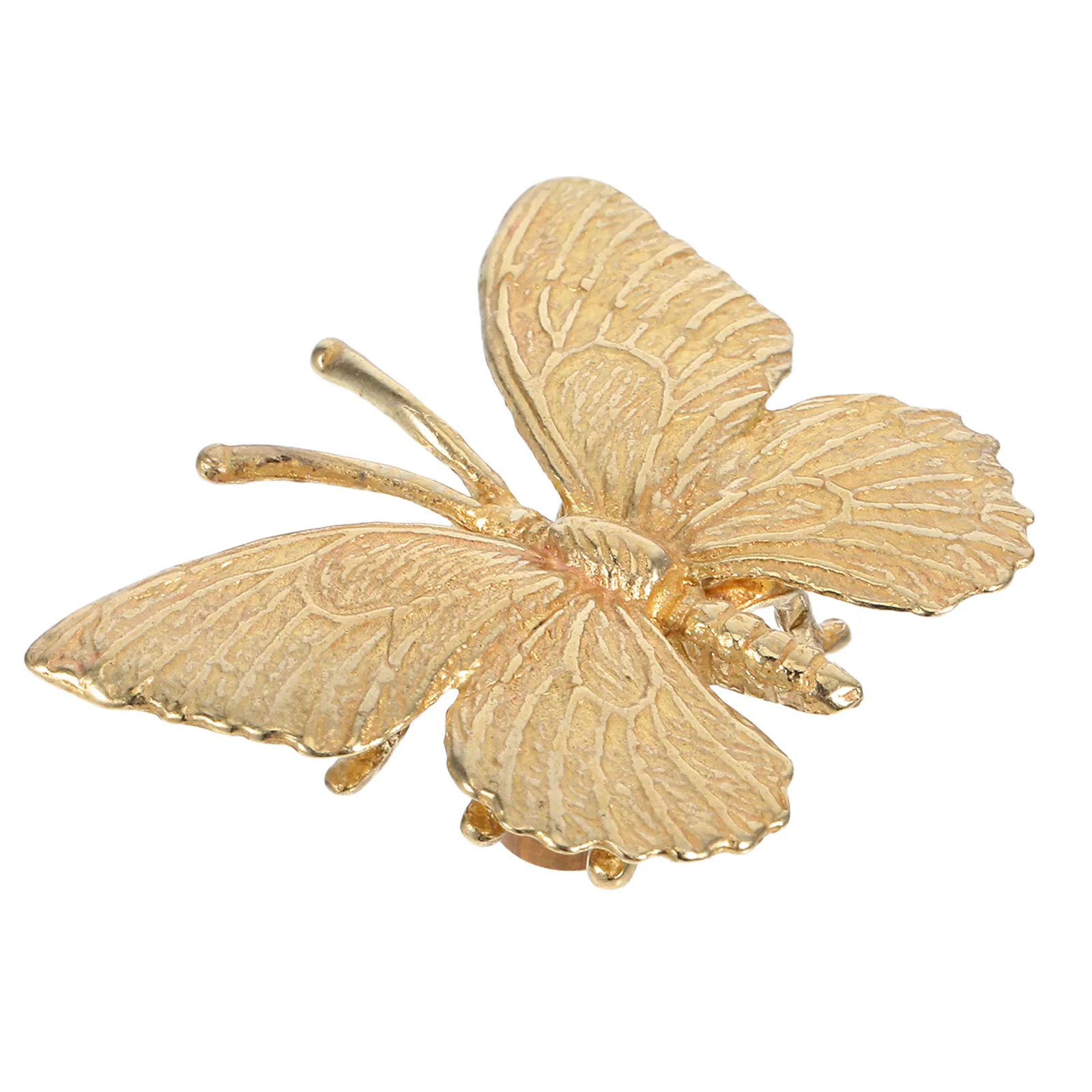 Brass Butterfly Cabinet Handles Vintage Decorative Drawer Pulls for Closet Dresser Cupboard Wardrobe Furniture Hardware Rustic