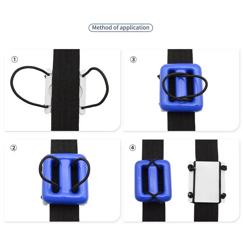 Diving Weight Fixed Keeper Dive Fixed Keeper Nylon BCD Weight Plates Quick Release Fixing Buckle Webbing Wear Resistant Dive