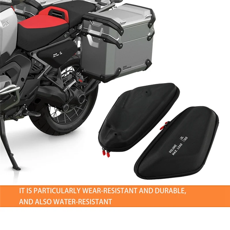 

For BMW R1300 GS Adventure 2024 2025 Motorcycle Side Frame Bag Waterproof Storage Bag Accessories
