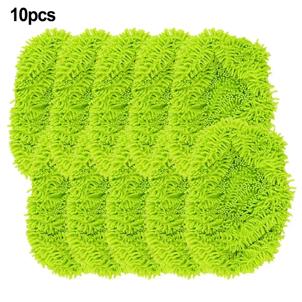 Washable Reusable Microfiber Mop Pads Dry And Wet Refill For For Sweeper Kitchen Mop Sweeper Broom Clean Tools