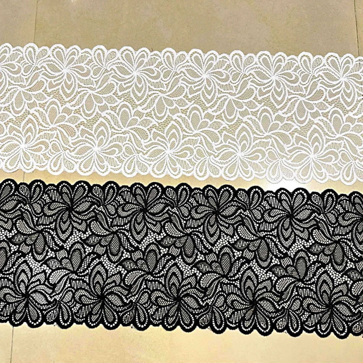9 Inches Wide Lace Trim Ribbon for Sewing DIY Craft Dress Wedding Embellishment High Quality