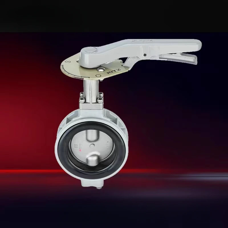

10XJMEA Handle Clip-on Aluminum Alloy Butterfly Valve DN50 DN65 DN80 DN100 DN125 DN150