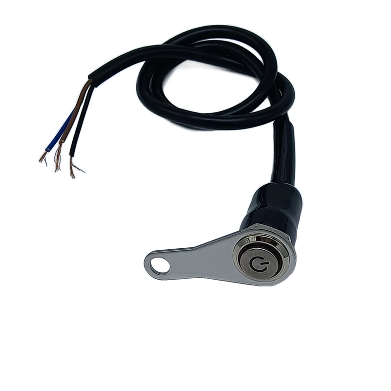 LED Motorcycle Switch ON/OFF Handlebar Mount Waterproof 12V ATV Scooter Fog Light Headlamps Motorbike Push Button Switches