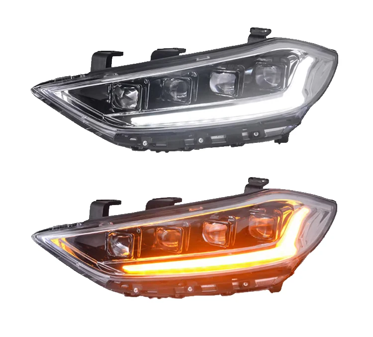

STLFMJ for Hyundais Elantra AD CN7 2016-2021 Car Accessories LED Head Light Headlights Upgrade Demon LED Headlamp DRL Head Lamp