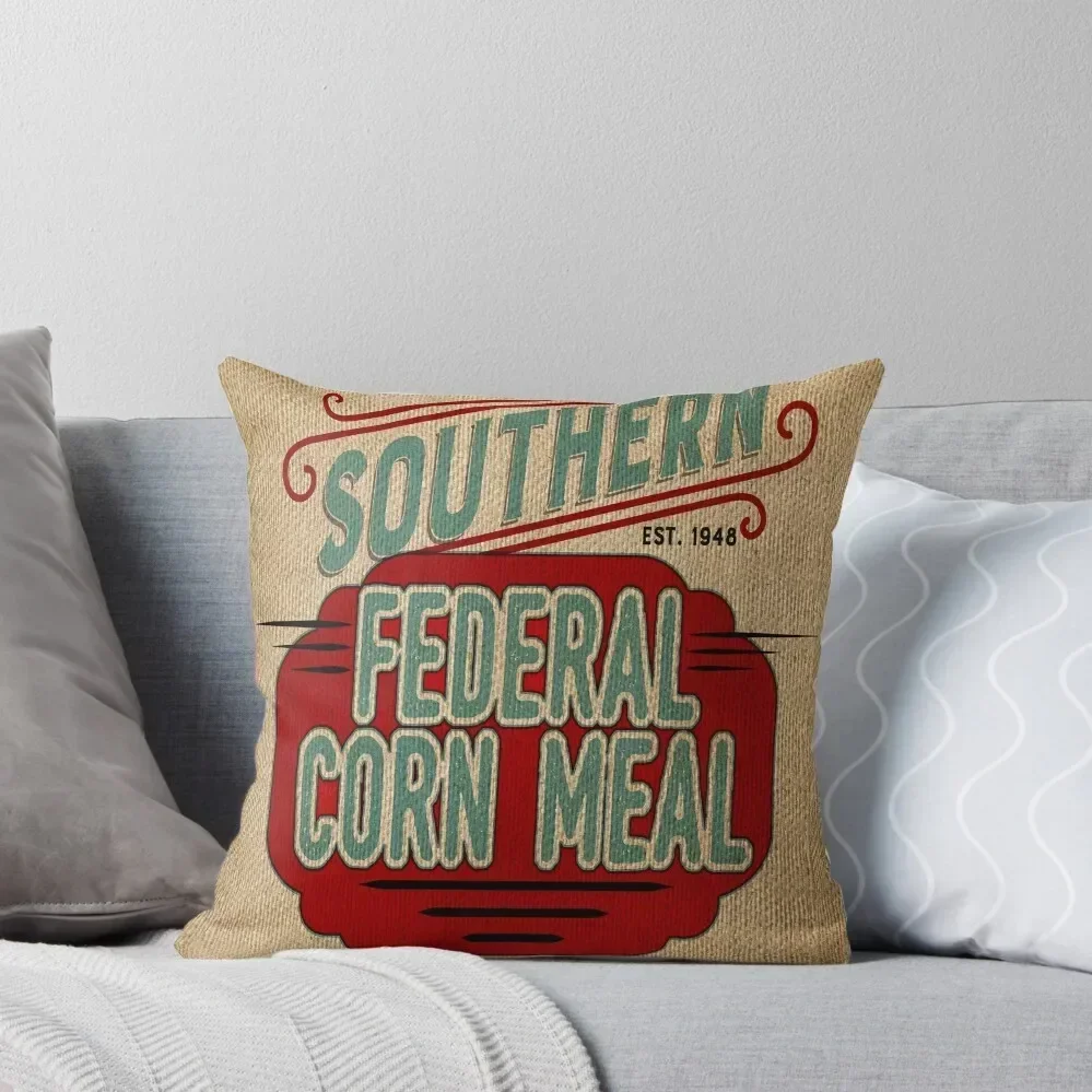 

Burlap Grain Sack / Feed Sack / Vintage Style Graphics Throw Pillow ornamental pillows bed pillows Luxury Pillow Case pillow