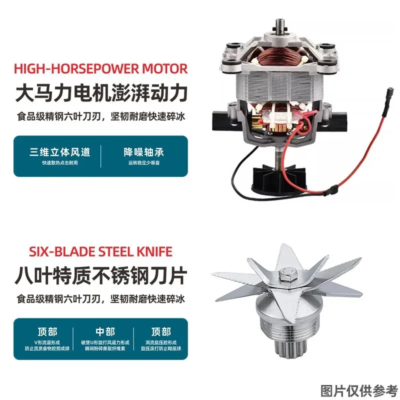 Customize2026Blender Wall Breaker Mixer Multifunctional Cooking Machine Household Grinding Fruit And Vegetable Supplementary Foo