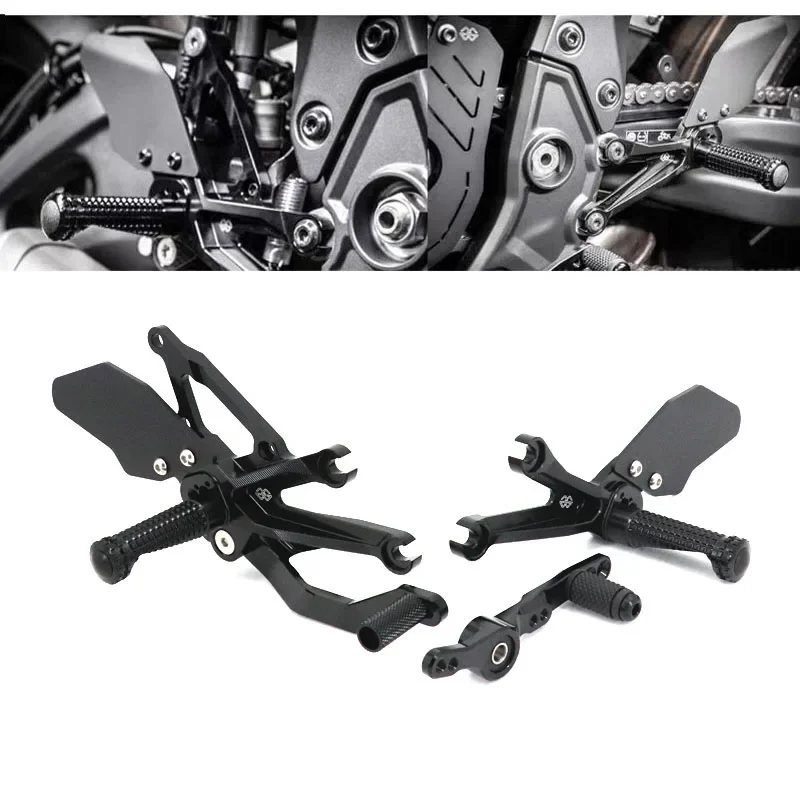 For YAMAHA YZF-R7 YZFR7 YZF R7 2021-2023 Motorcycle Adjustable Raise Move Back Footrests Rearset Rear Footpeg Foot Rests