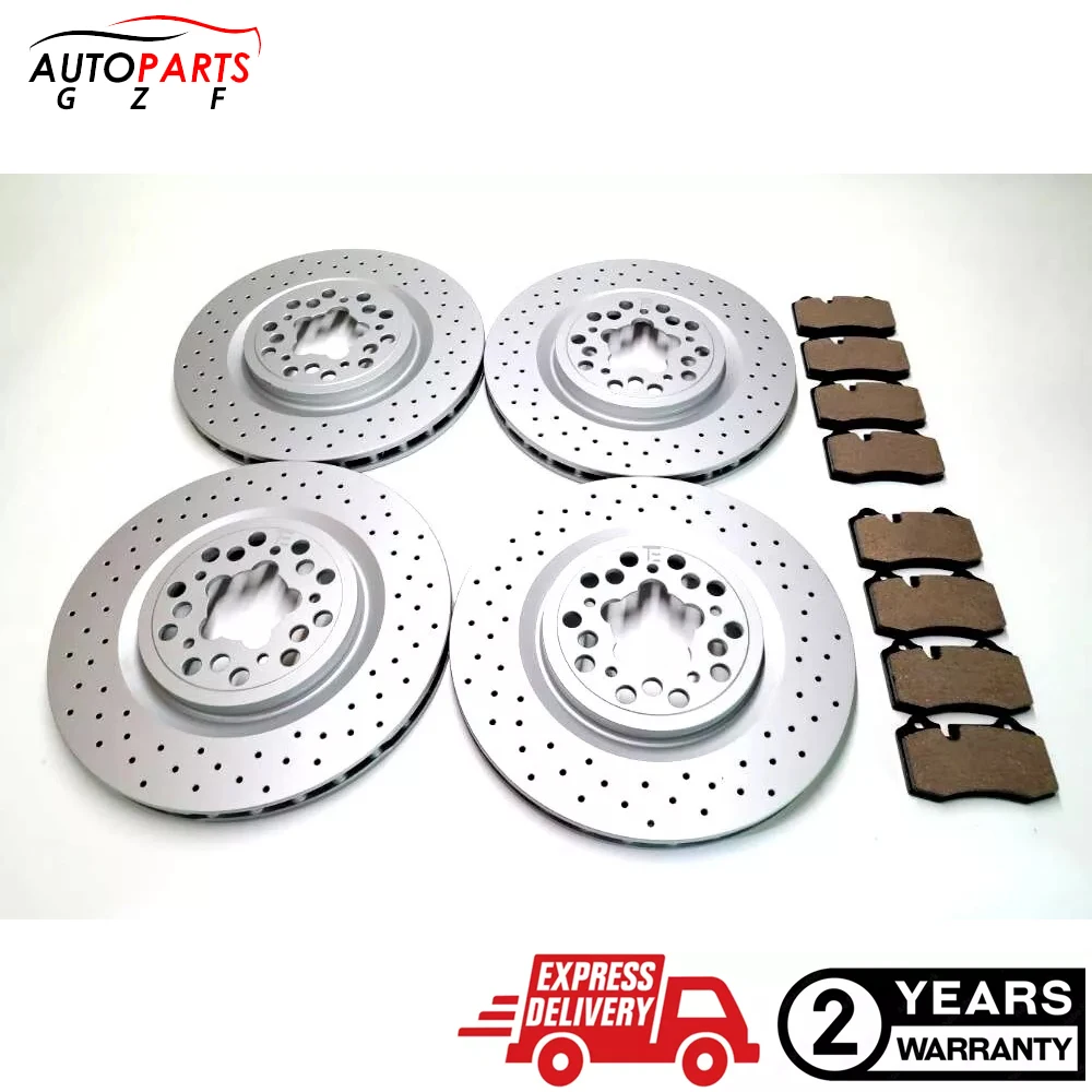 For Ferrari F430 front rear brake pads & rotors