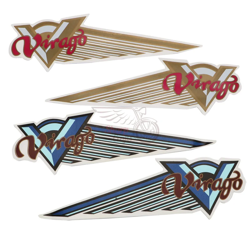 Motorcycl Emblem Badge Decal Fuel Gas Tank Decals Logo 