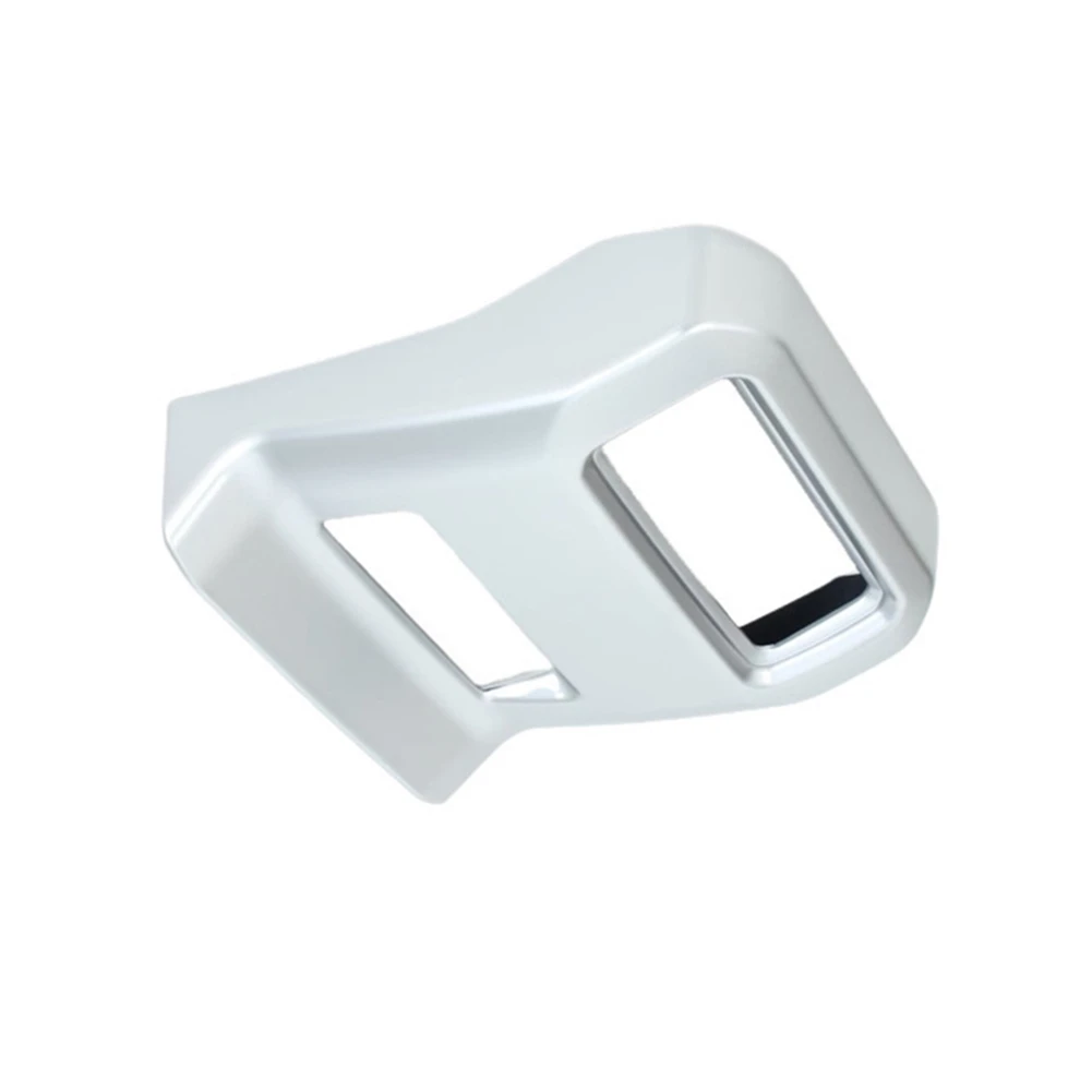 Super Sale Rear Exhaust Vent Anti-Kick Cover Car Air Outlet Accessories Rear Air Vent Cover for Toyota Prado LC250 2024 Silver