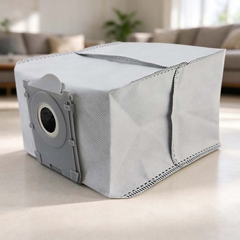 12 Pack Activated Carbon Dust Bags For ECOVACS For DEEBOT For T50 For Omni Robot Vacuum Cleaner For High Density for non Woven