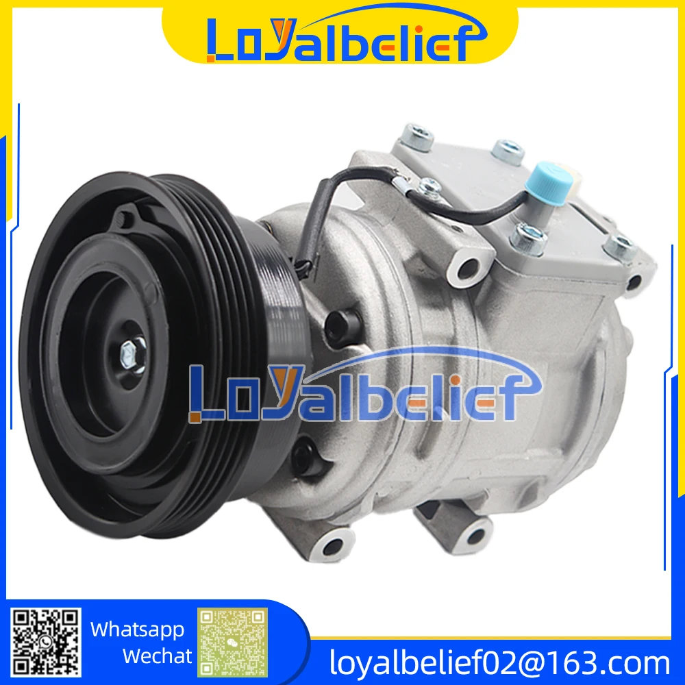 

AC Compressor For Toyota Landcruiser HDJ100R 1HD-FTE 6 Cyl 4.2L 447170-3700 447200-1713 447300-7230 88310-6A010 88320-60700