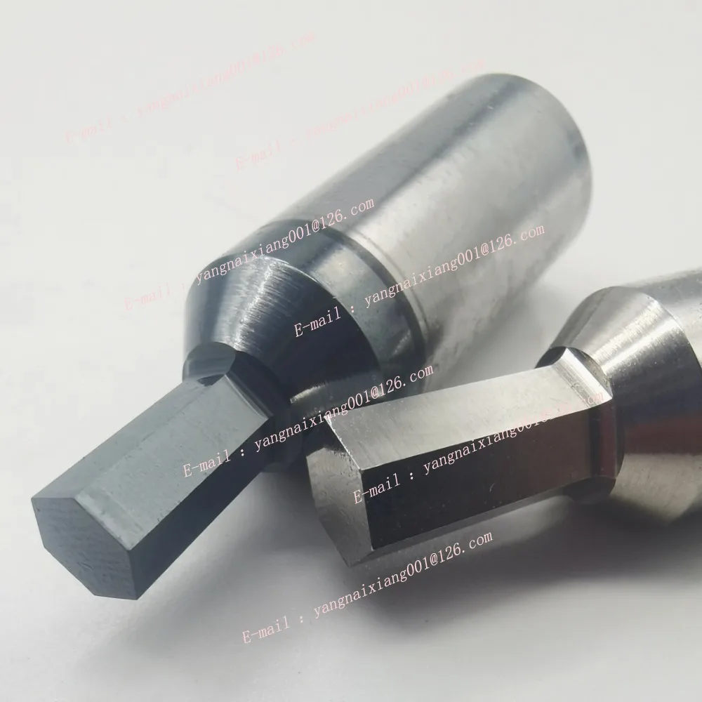 1pc skh55 não-revestido cnc de aço de alta velocidade hexágono rotativo broach punch bit suporte de ferramenta de perfuração girado cortador canking ct08