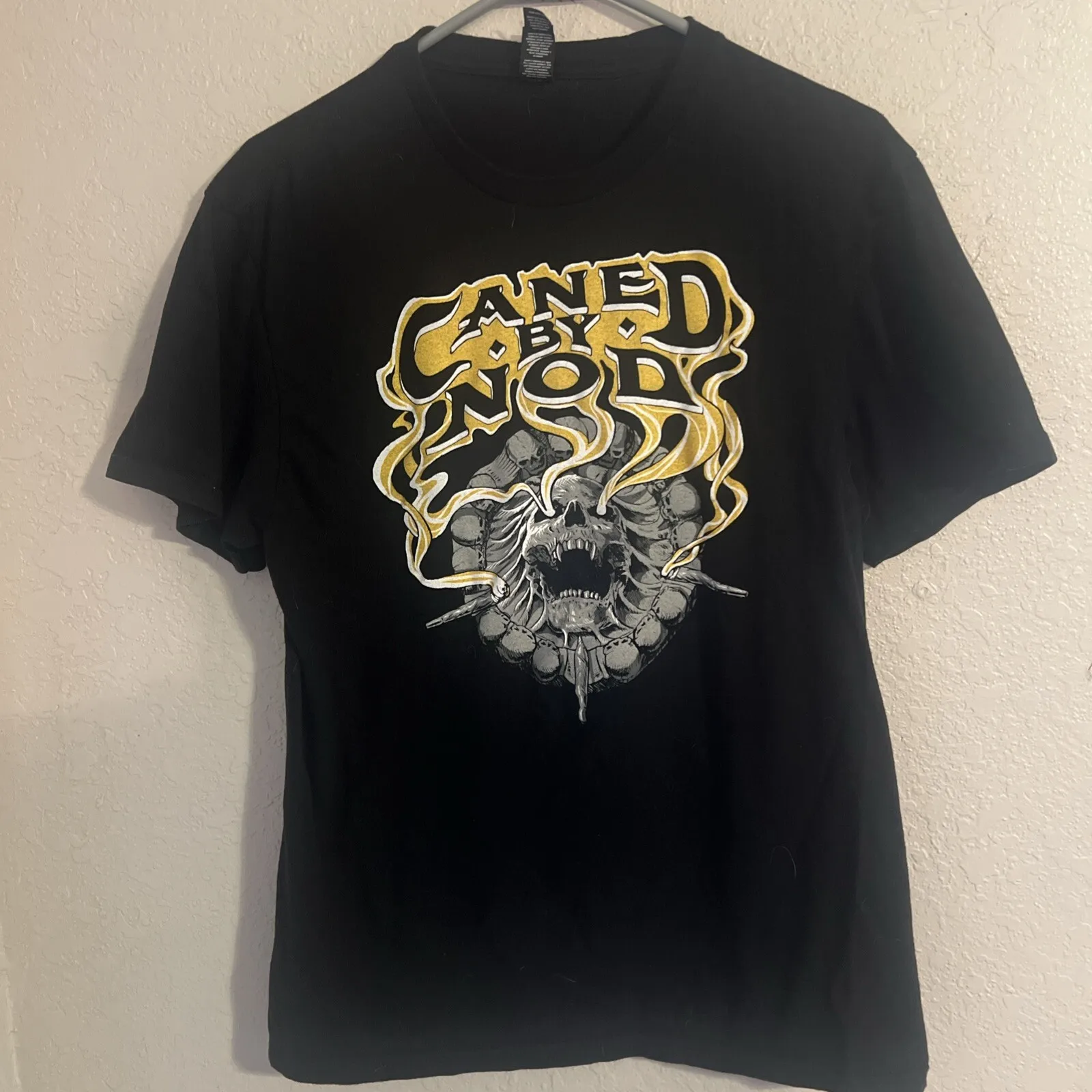 Cody Jinks CANED BY NOD Rock Metal Shirt Size M  Black District shirt brand
