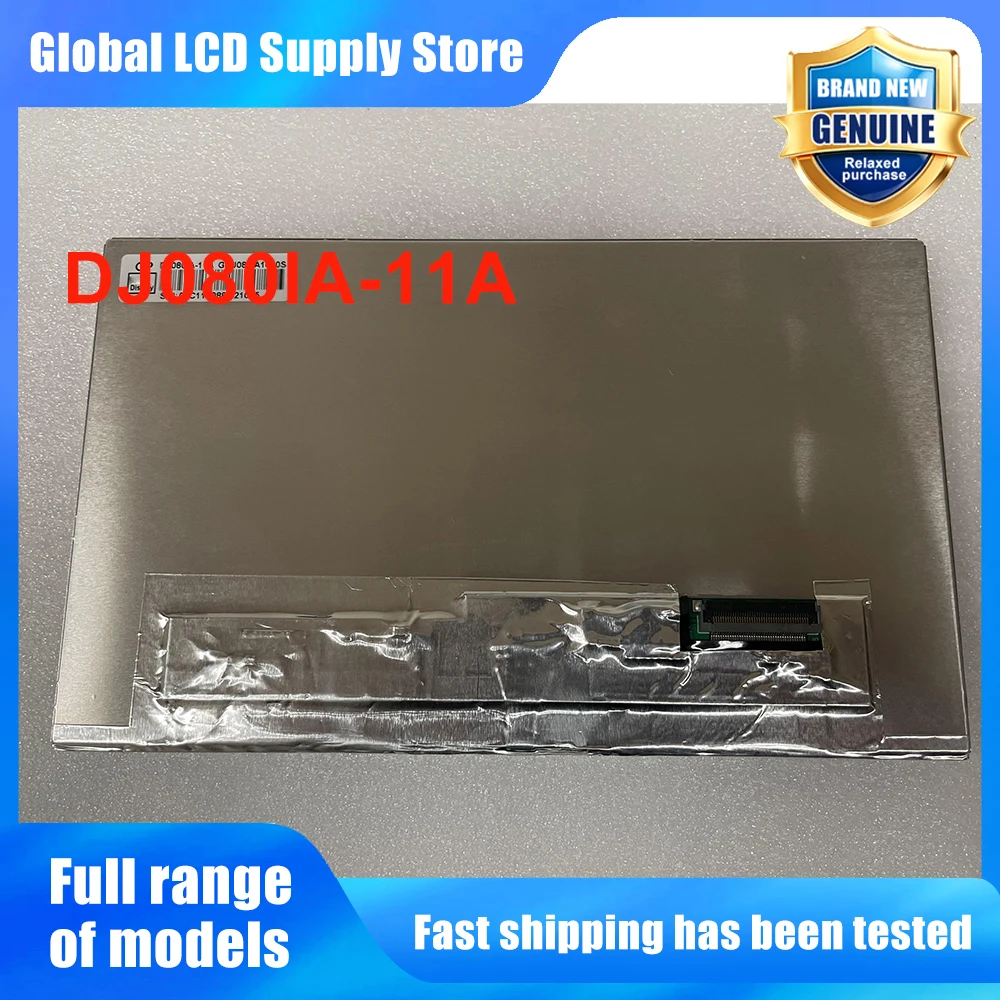 DJ080IA-11A 8.0 Inch LCD Display Screen Panel Original for New 100% Tested 40 Pins Connector