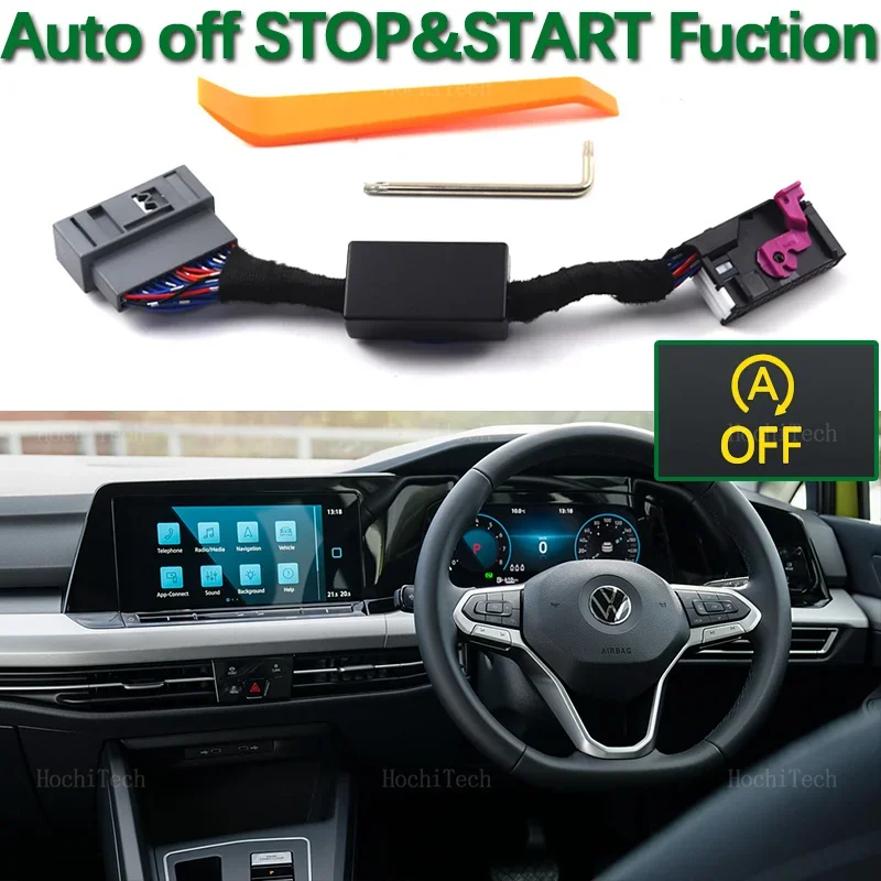 Automatic Stop Start Engine System Off Control Start Stop Canceler Cable For Volkswagen Golf MK8 Golf8 2020-2023