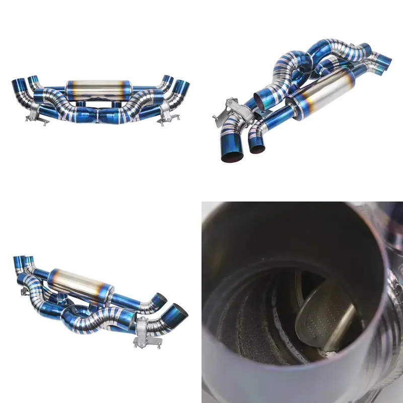 KYOSTAR Racing Titanium Exhaust System Catback for 2019+ Porsche 911 992 Carrera Targa 4/S/4S 3.0TT Exhaust Valve