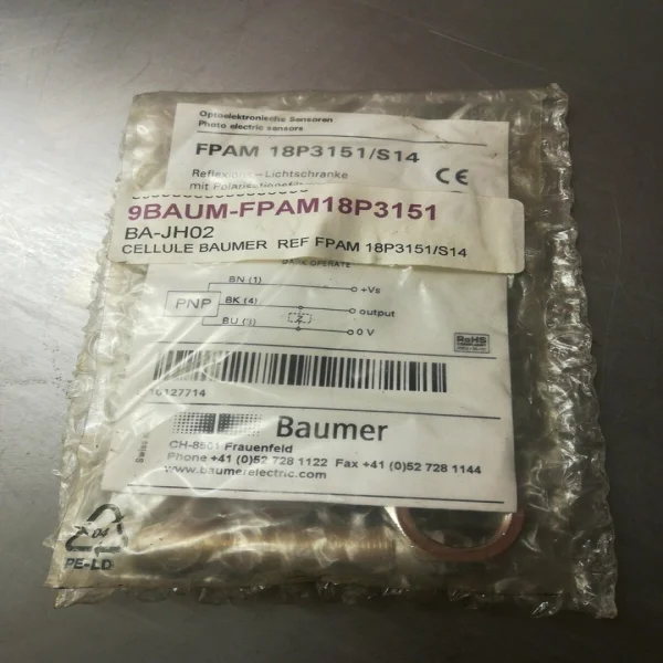 

Фотоэлектрический датчик, Fpam 18p3151s14 - 32 м, новый оригинальный точечный ПЛК