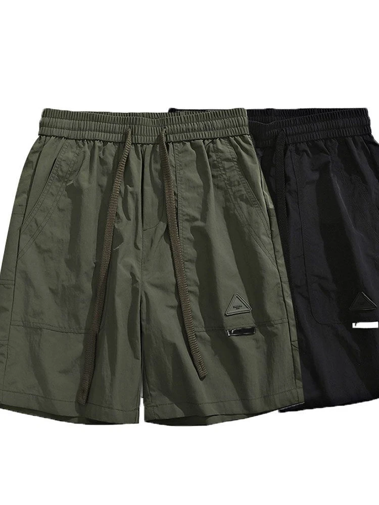 

Мужские летние дышащие спортивные брюки Qui Dry, новая молодежная модель, трендовые, для активного отдыха, прямые штанины...