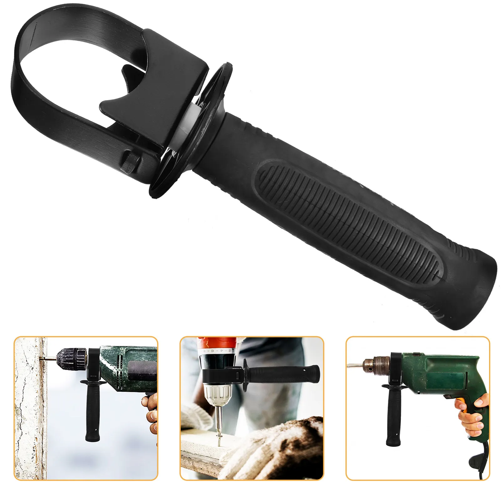 

Impact Drill Handle Electric Hammer Replacement Professional Reinforced Hollow Handle Auxiliary Power Tool Attachment