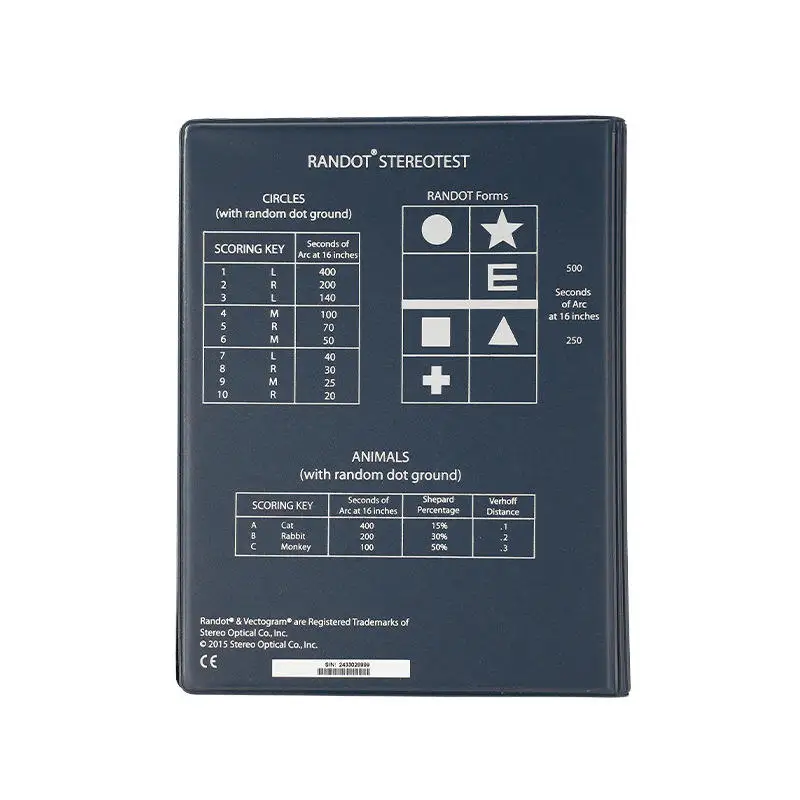 Stereo Butterfly Test Butterfly Stereotest Butterfly Random Dot Polarization Stereo Vision Detection Chart Titmus Stereo Vision
