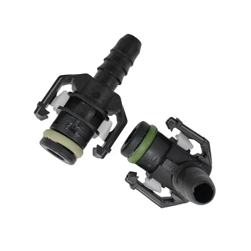 high quality 12-8X6 8*6 plastic connector fuel line quick connector for shaanqi delong EFI car for big truck heavy truck 2 PCS