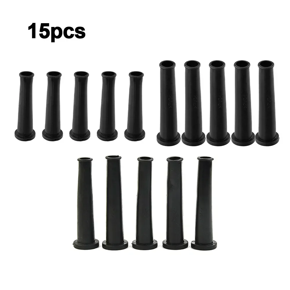 

15pcs Rubber Wire Protector Cable Sleeve Boot Cover For Angle Grinder Electric Drill Cable Wire Connect Protection