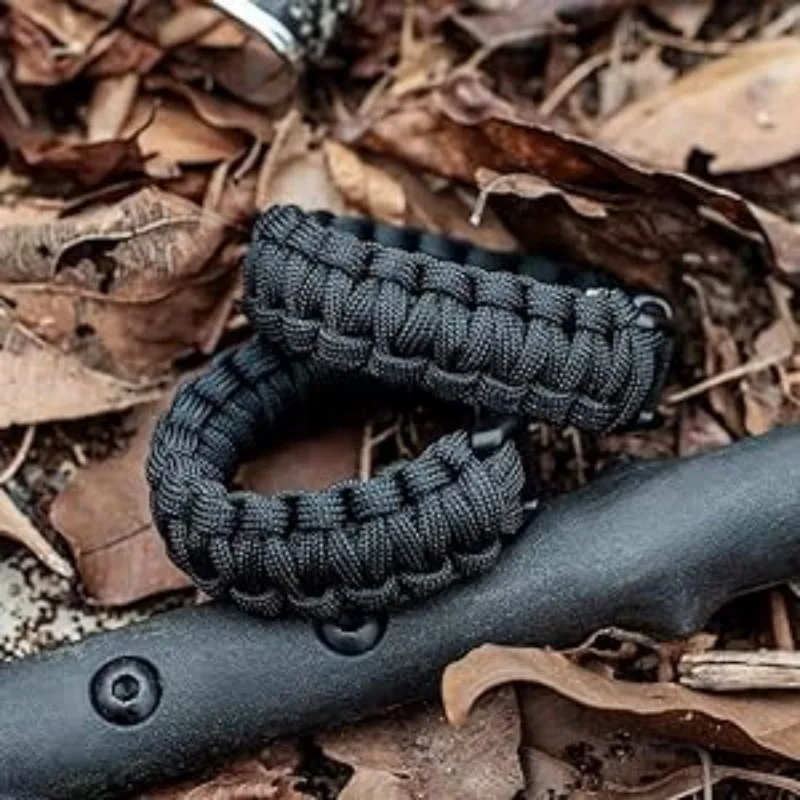 Fashion 7-core Woven Paracord Bracelet With Durable Plastic Clips For Outdoor EDC Emergency Survival Camping Hiking Accessory