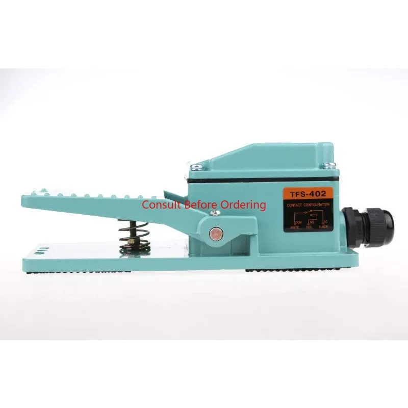 

Wholesale CFS 302 15A 250VAC Foot Switch Button Footbutton Power Pedal Footswitch 1NO 1NC Switches