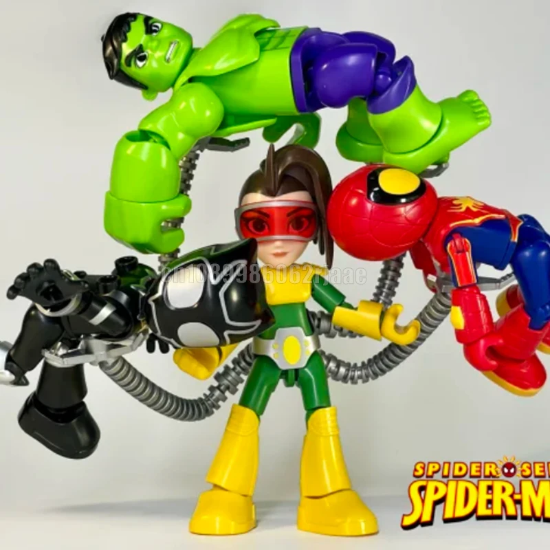 BLOKEES Marvel Legends Doutor Polvo Figura Spidey e seus incríveis amigos Versão mágica Doutor Polvo Brinquedo Presente para crianças em estoque