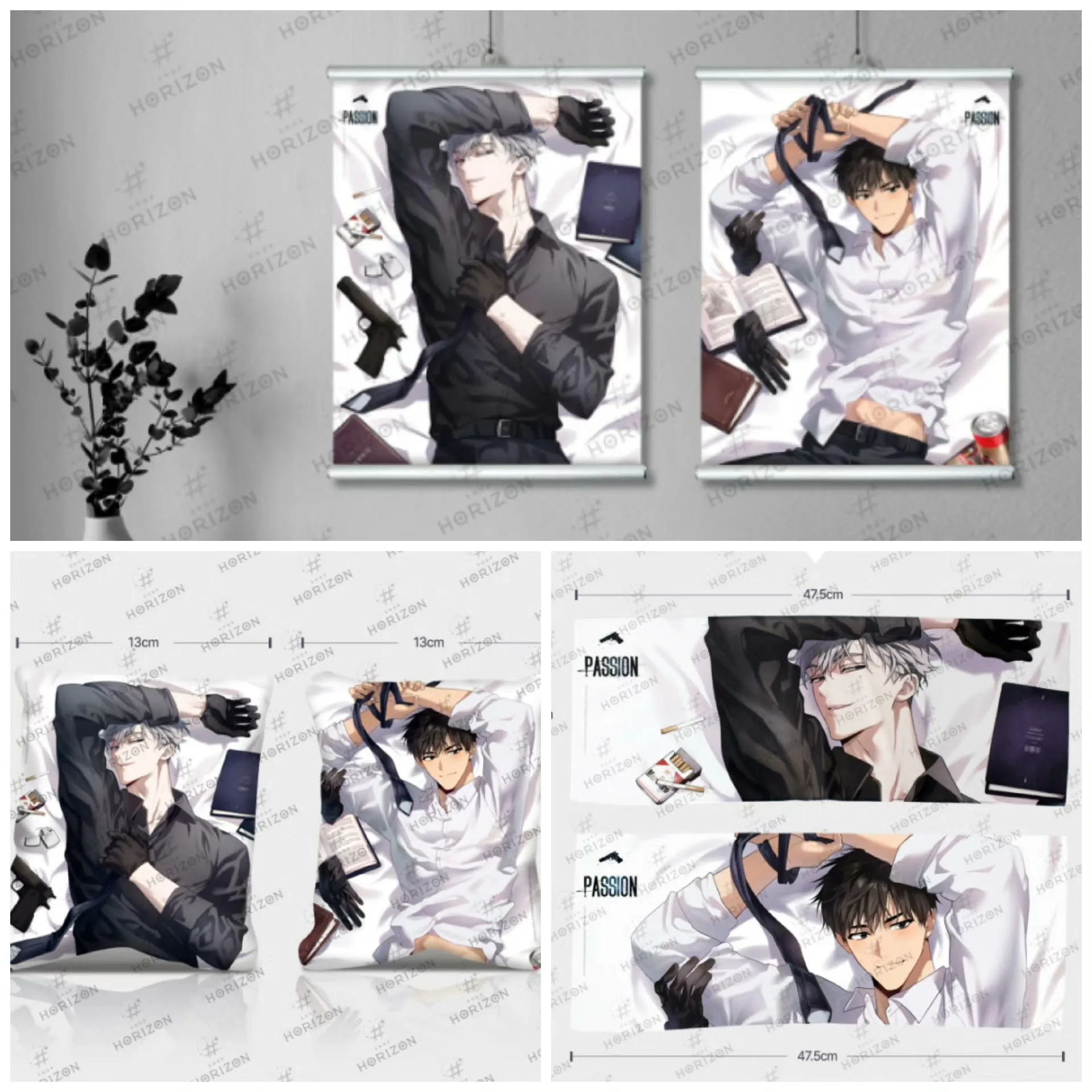 

Official BL Manhwa Ilay Riegrow Taeui Jeong Original Book Id Card Mousepad Waist Mat Keychain