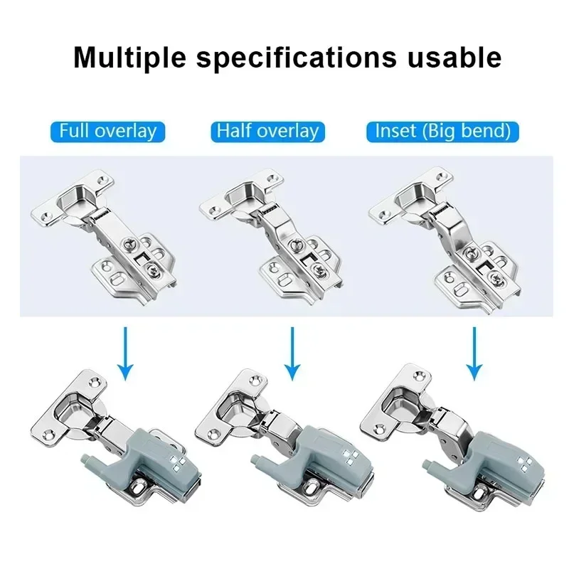 1-10pcs LED Inner Hinge Lamp  Under Cabinet Lights Wardrobe Cupboard Sensor Lights Bedroom Kitchen Closet Night Lamp