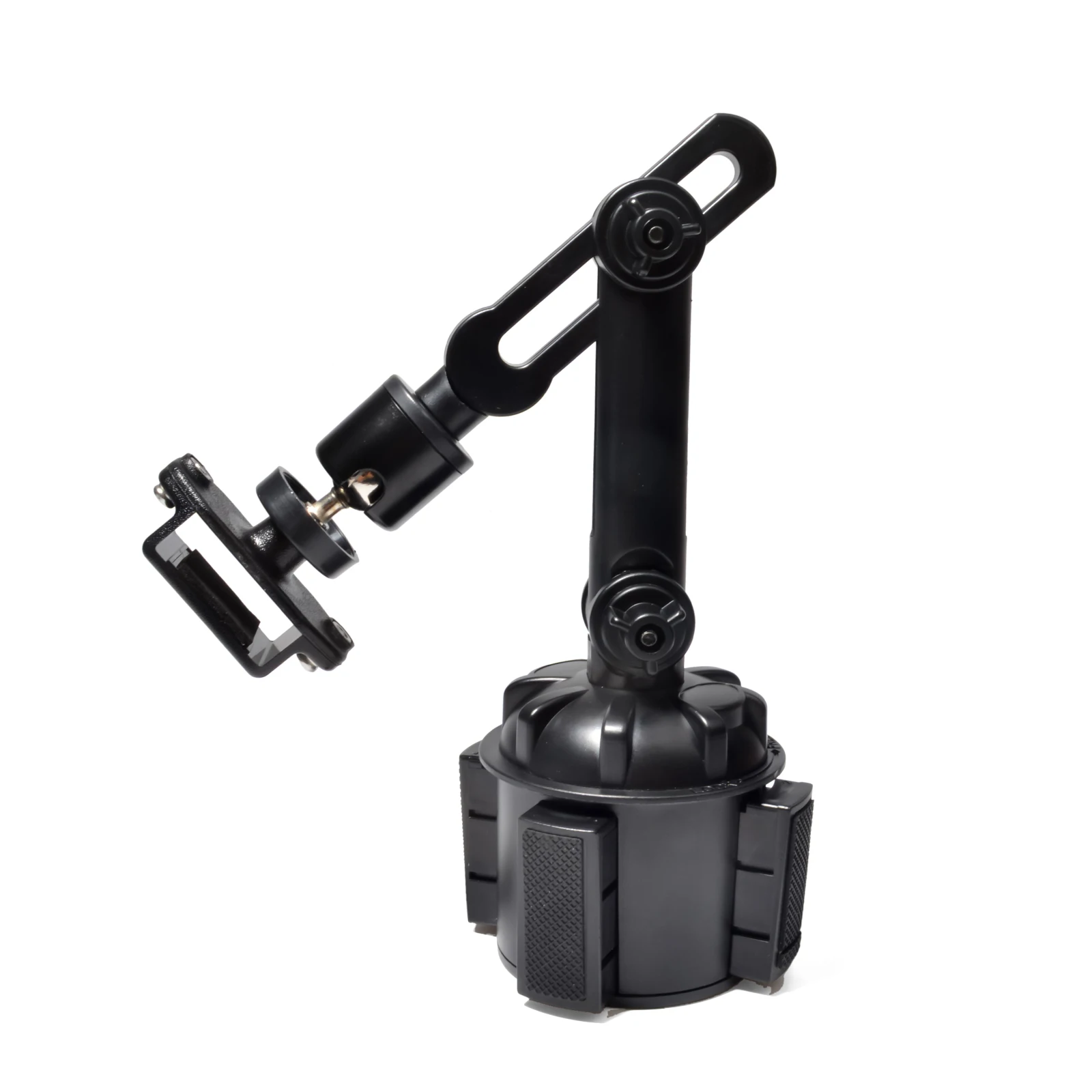 Walkie-Talkie Car Holder, Adjustable Car Cup Mount Installation for Baofeng UV5R Midland Motorola Talkabout Handheld Radio