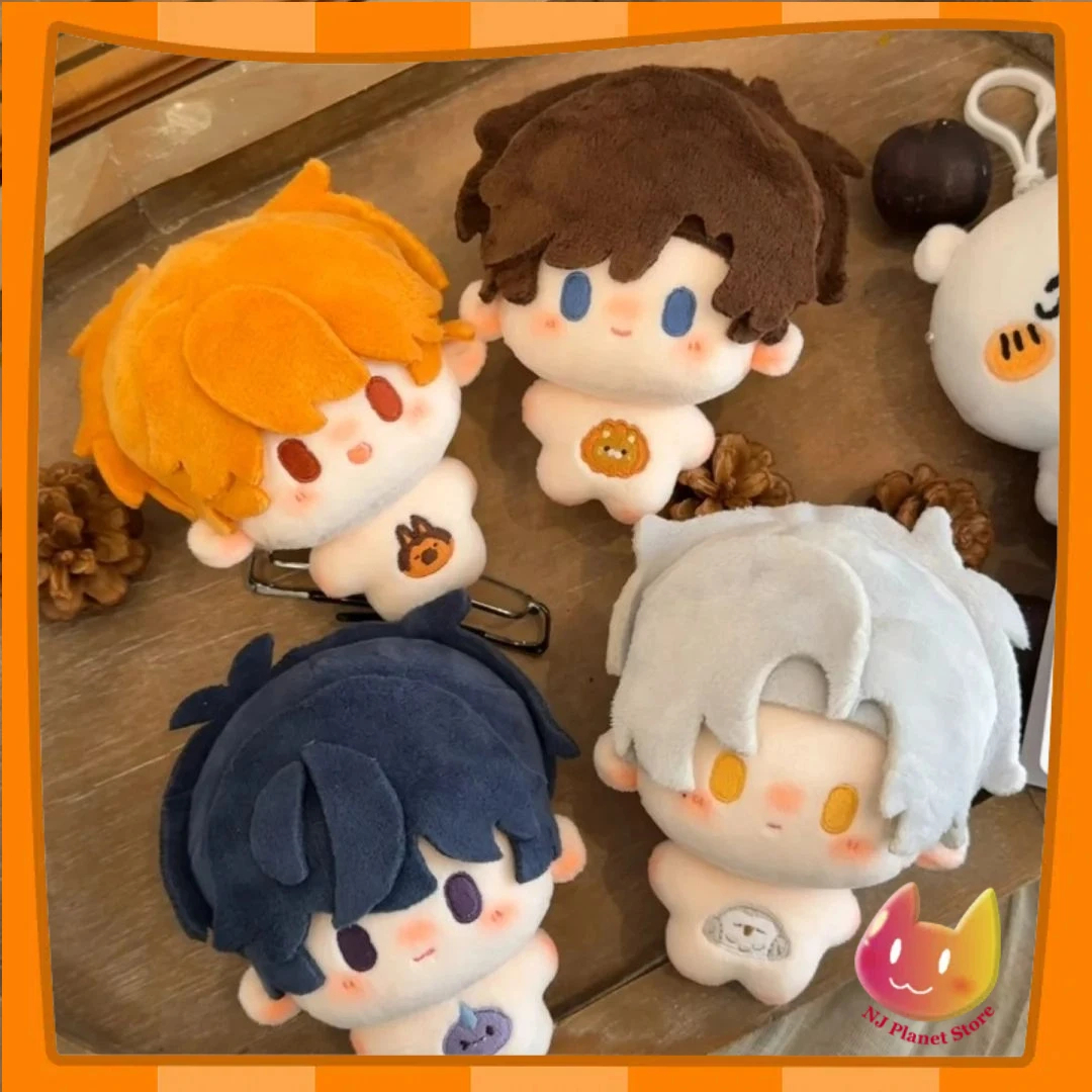 

Tears of Themis Game 10 Cm Nunu Doll Starfish Printed Body Keychain Zuo Ran Mo Yi Xia Yan Lu Jing He Dress-up Cotton Doll Gift
