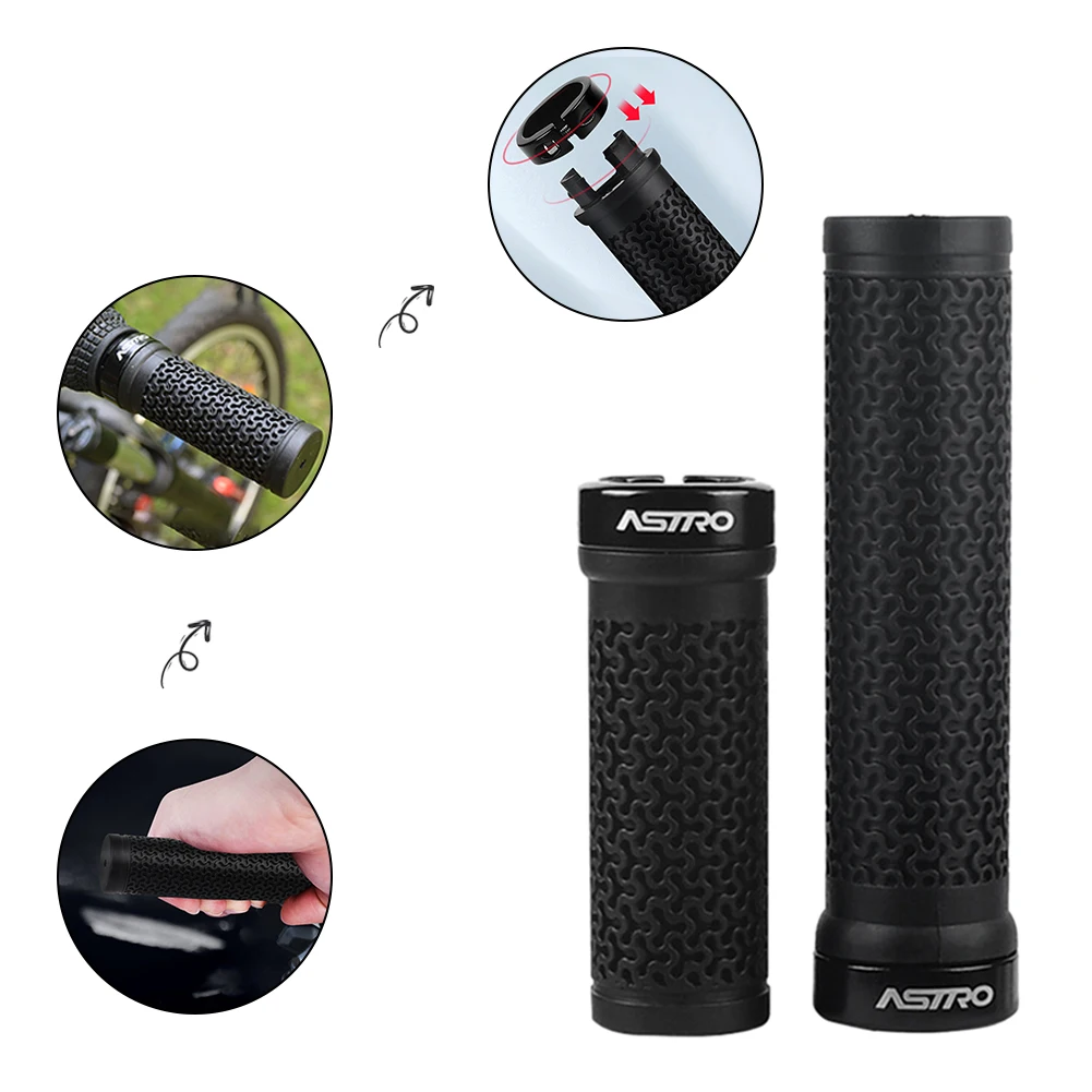 Fahrrad Lenker Grip Breite Palm Rest Lange/Kurze Shift Griff Griffe Heißer Verkauf 130/90mm Berg faltrad Grip Ersatz Par – Detail 2