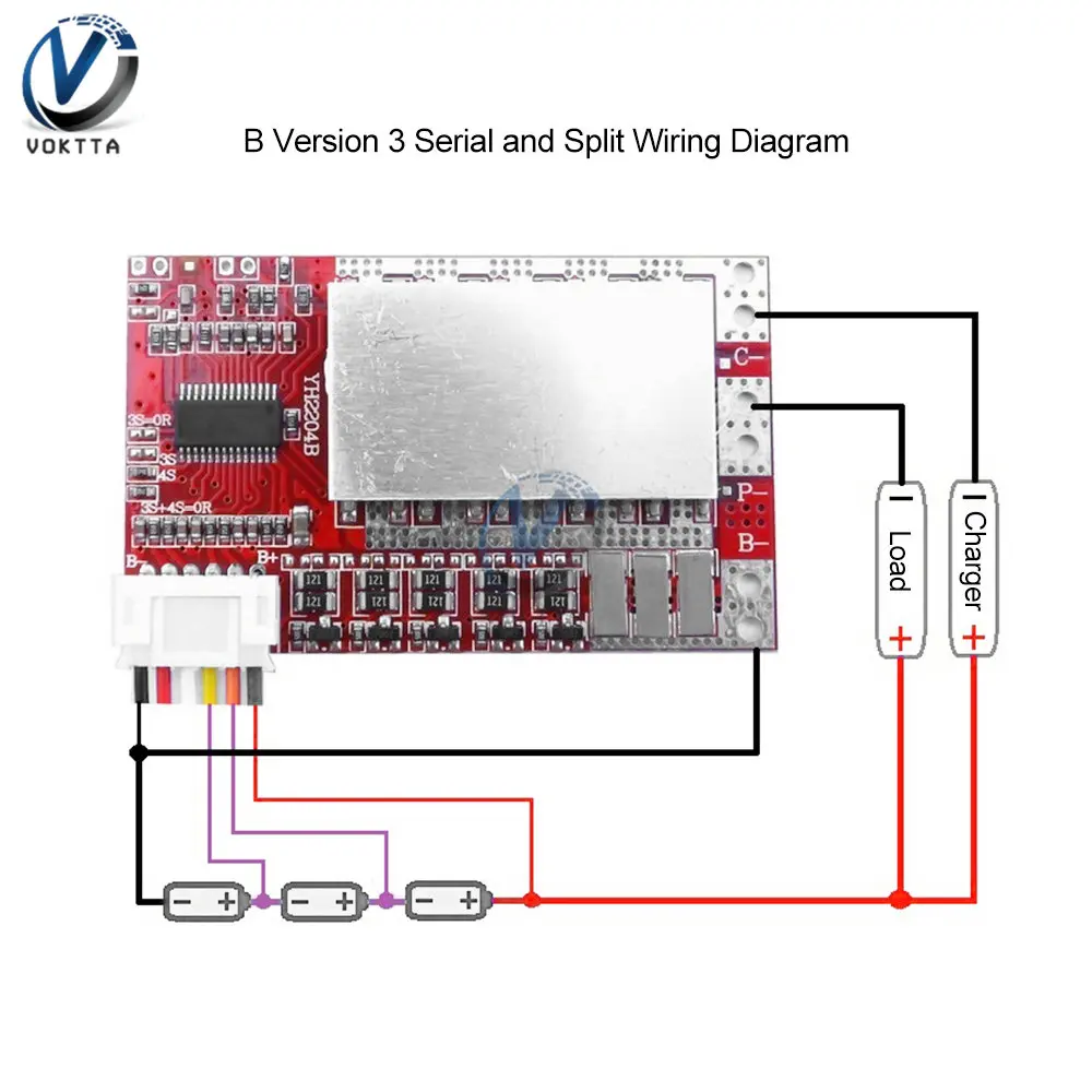 3S 5S 50A 3.7V LiFePO4 ochrona baterii obwodu płytka ładująca moduł 18650 płyta zabezpieczająca baterię litową ochrona baterii pokładzie z wyrównanie