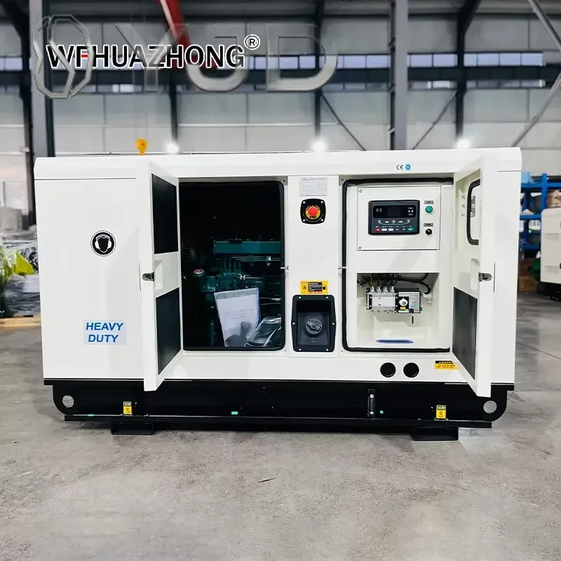 30kw 40kw Diesel Generator Super Silent Type Industrial Low Noise Engine Genset with ATS 12V DC Electric Start Water Cooled