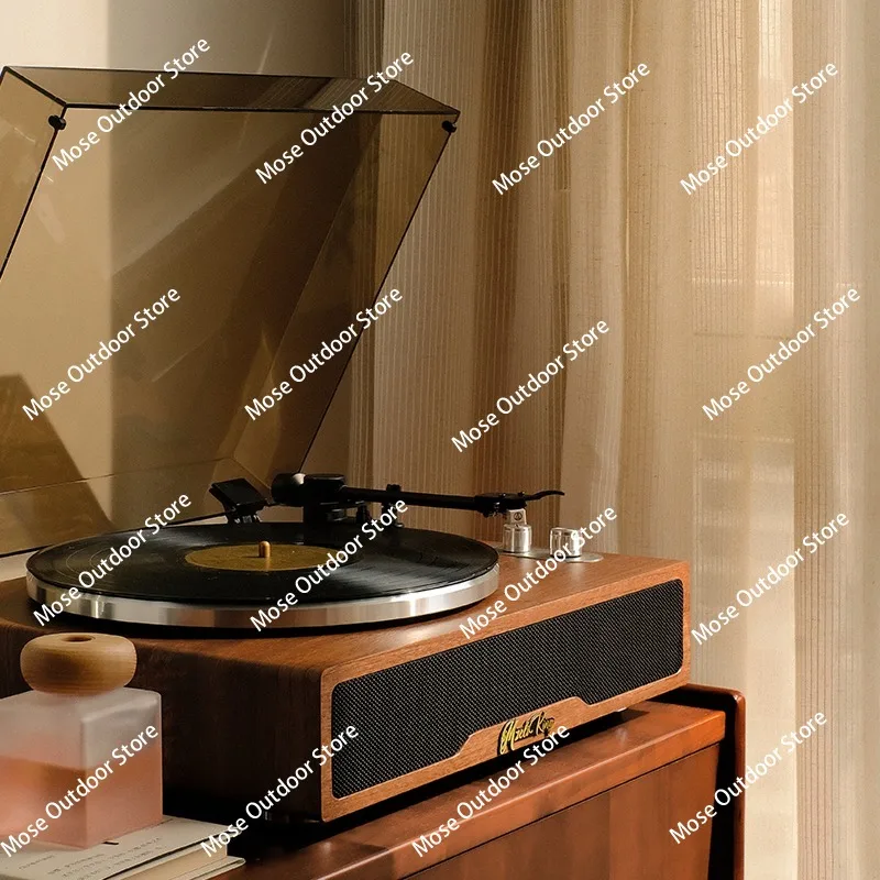 F1946 vinyl record player retro phonograph audio bluetooth speaker living room European Valentine's Day gift