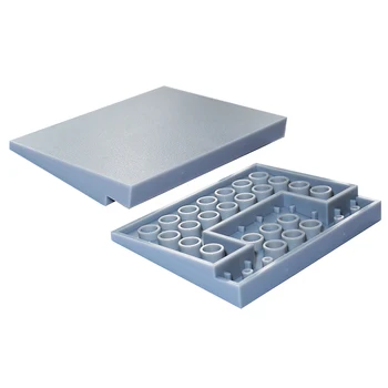 MOC 부품 조립 입자, 4515 크기 6x8 경사 벽돌 빌딩 블록, DIY 액세서리, 어린이용 교육 창의적 장난감, 4 개