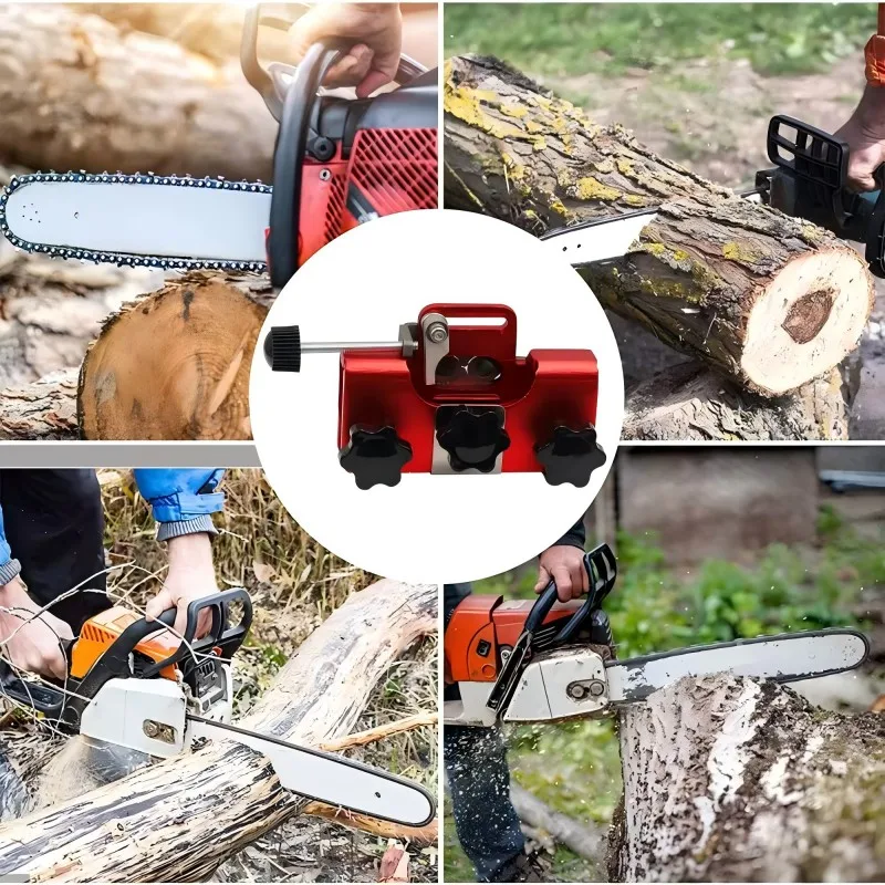 Chain saw sharpeners，Portable chainsaw chain sharpening Woodworking Grinding Stones Electric Chainsaw Grinder tool Dropshipping