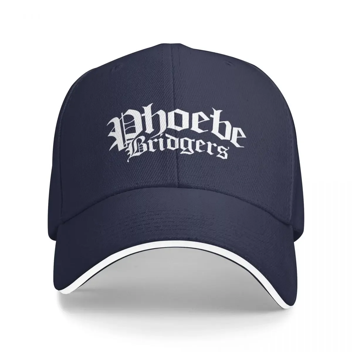 Phoebe Bridgers Merch Phoebe Bridgers White Logo Baseball Cap Fashion Mountaineering Designer Hat Anime Hat Caps For Women Men'S