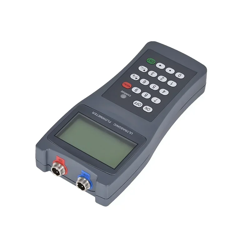 TDS-100H Portable Handheld Ultrasonic Flow Meter With Clamp On Sensor M2(DN50-700mm 0~160℃) Water Flowmeter