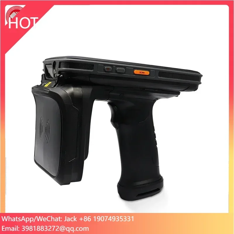 Zhongyuanda RFID Smart Handheld Terminal ZYD G7800 Access Control Card Reader Dual-band UHF HF Handheld Label Card Reader Writer