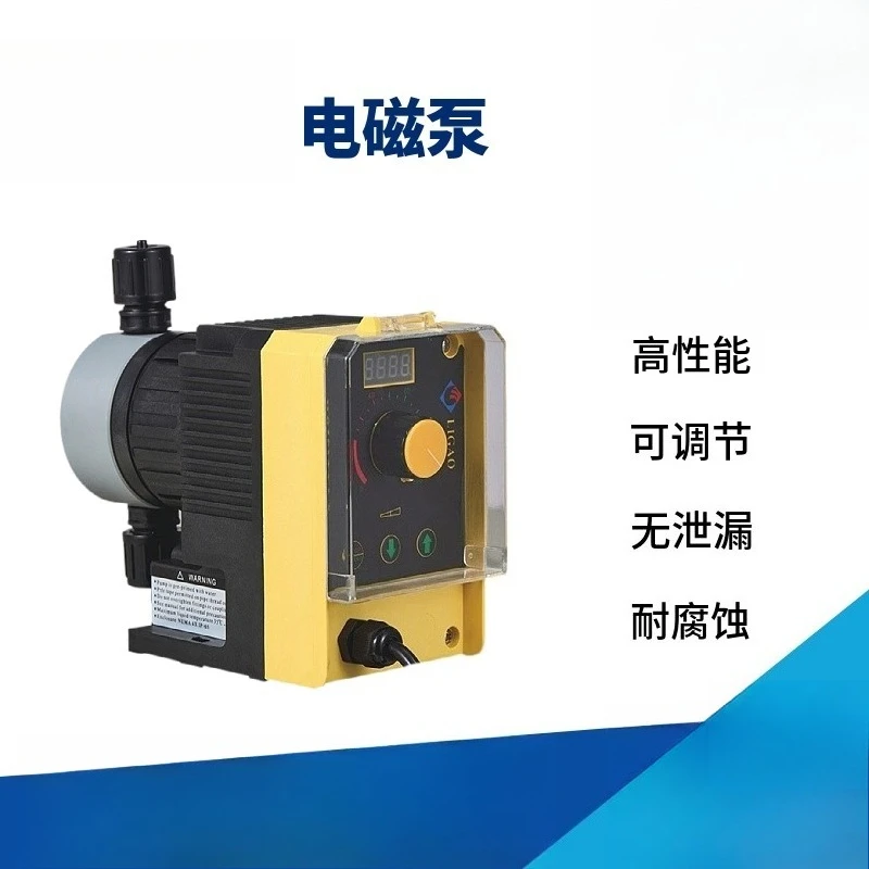 Acid and Alkali Corrosion Resistance Adjustable Discount Electromagnetic Pump PVC Pump Head/Metering Diaphragm Pumps