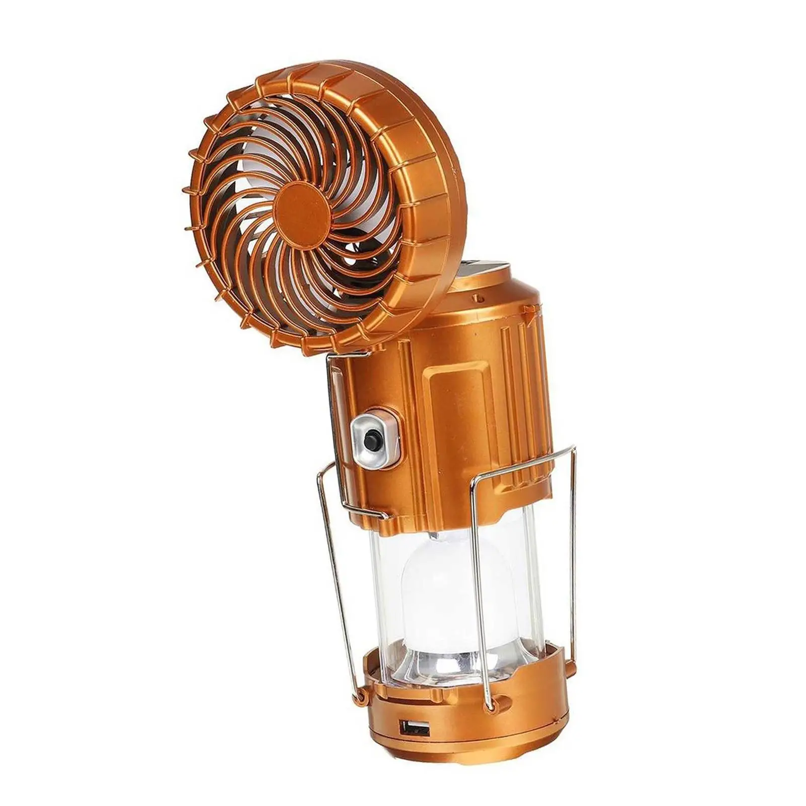 Portable Solar Powered LED Camping Lantern with Phone Charging Feature Rechargeable Lantern Light for Outdoor Activities