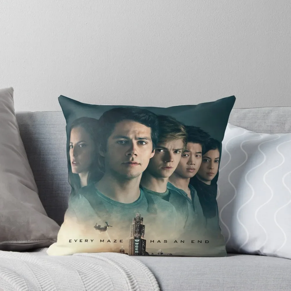 

Maze Runner: The Death Cure Throw Pillow pillow cover luxury Sofa Cushions