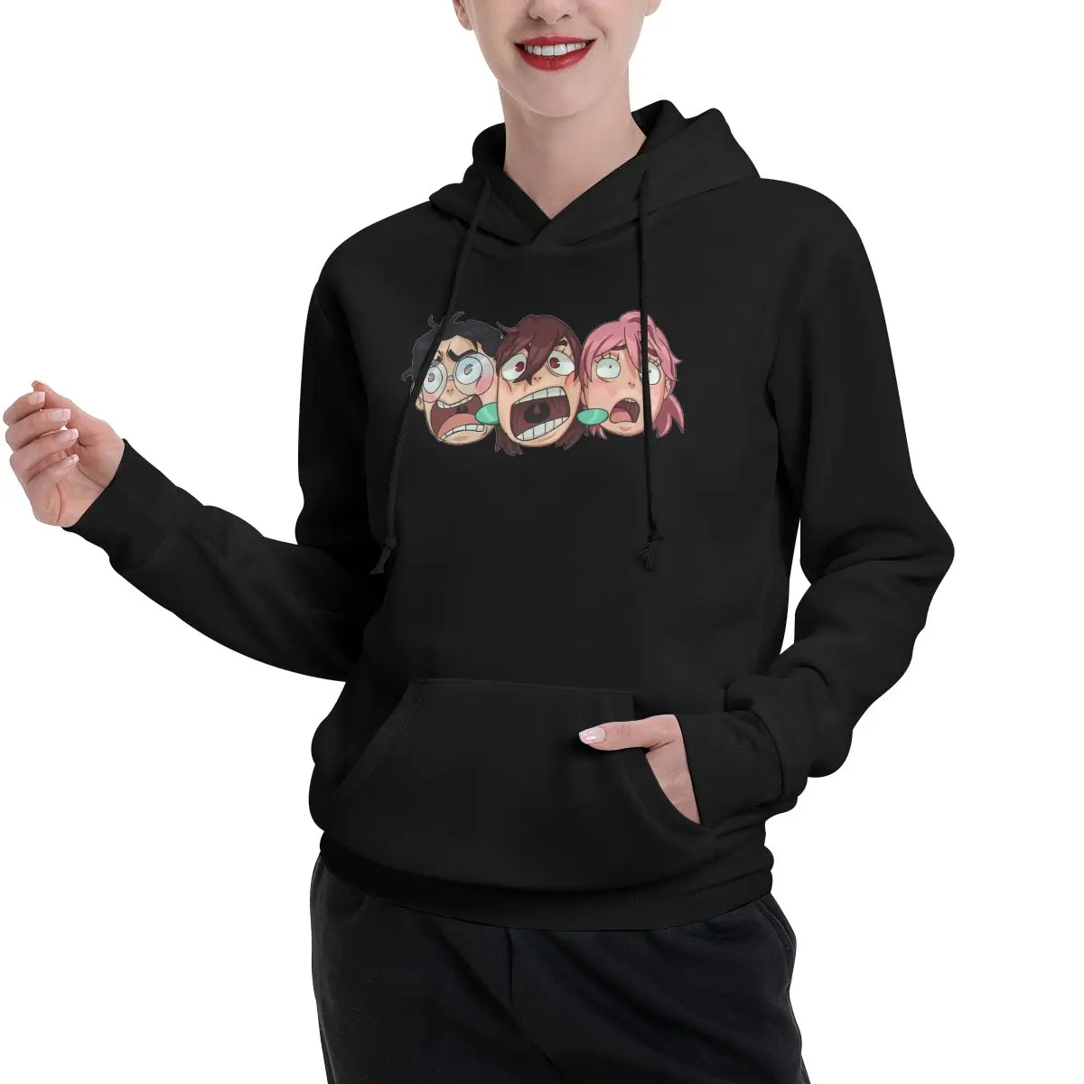 

Dandadan аниме манга толстовки для пар мужчин женщин повседневный пуловер толстовка модная уличная одежда с длинными рукавами осень зима