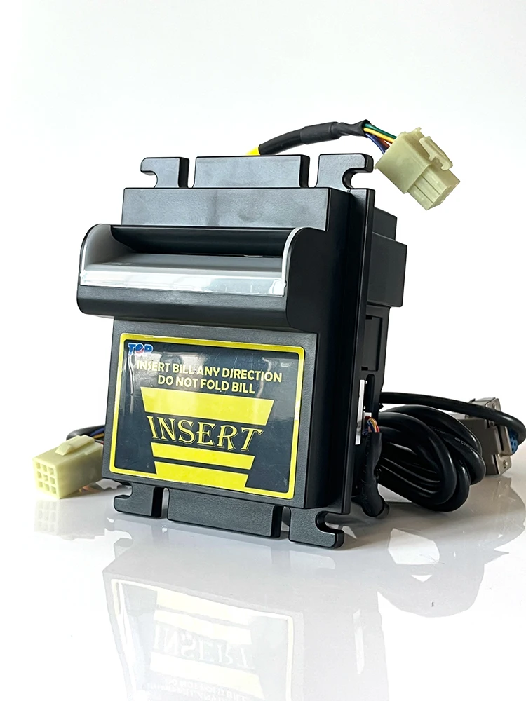 Rechnung Akzeptor TB74 Banknote Papier Währung Bargeld Maschine Für Arcade Spiel Maschine Angeln Kran Vending Flipper DC12V Puls Signal – Detail 1